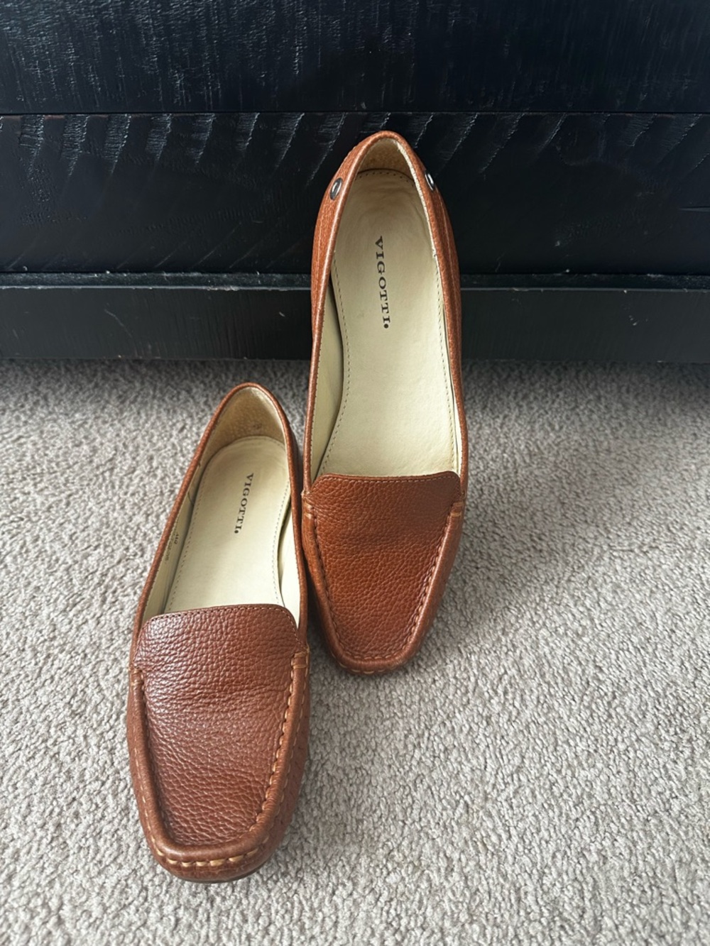 Classic Brown Leather Driving Loafers
Hand made, real leather! Like new - Picture 2 of 9
